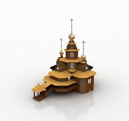 3д модели церкви