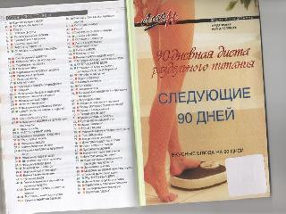 90 дней диета