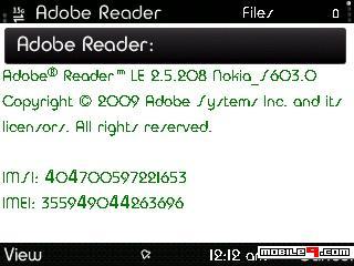 adobe pdf nokia n97