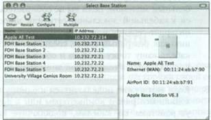 airport setup assistant