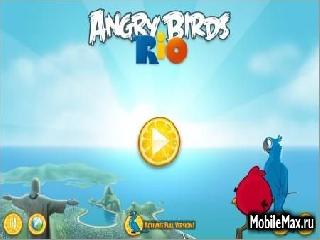 angry birds rio смартфон 240 400