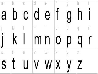 arial fonts