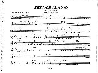 besame mucho. c. velazquez