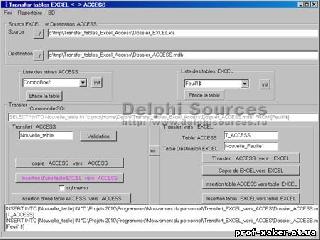 delphi исходник базы данных access