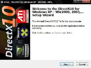 direct3d для windows xp