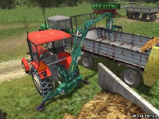 farming simulator 2009 мод ковш t-156p