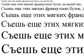 font gdf