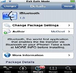 ibluetooth для iphone 4