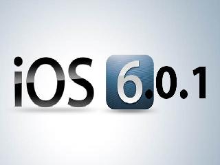 ios 6.0.1 apple