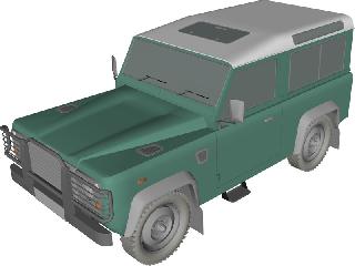 landrover defender 3d