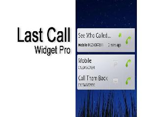 last call widget