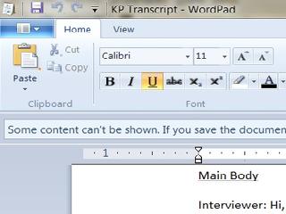 microsoft7 wordpad documentrus