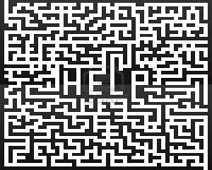 minecraft лабиринт