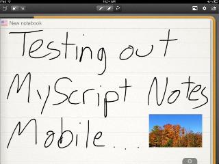 myscript memo