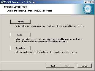 mysql connectors