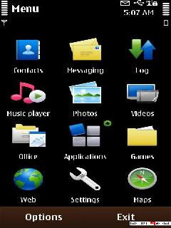 nokia theme black c7