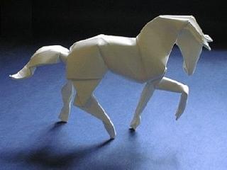 origami horse by david brill