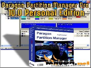 paragon partition manager 10 professional edition