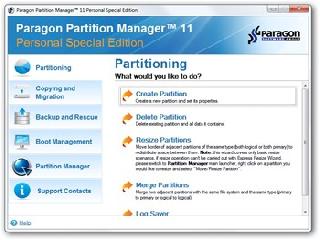 paragon partition manager 7.0 программу