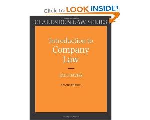 paul davies introduction to company law