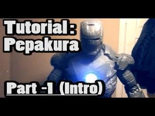 pepakura модель кинжала